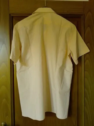 Camicia manica corta rosa