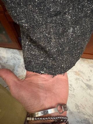 Cappotto donna lana vintage oversize