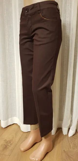 Pantalón marrón Roberto Verino 5 bolsillos