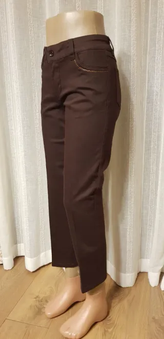 Pantalón marrón Roberto Verino 5 bolsillos