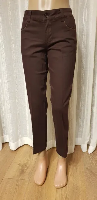 Pantalón marrón Roberto Verino 5 bolsillos