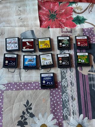 Lote de 11 juegos de nintendo DSi+nintendo