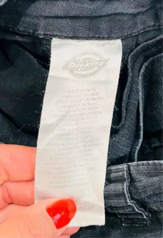 Jeans cargo blu taglia L w 32 L32