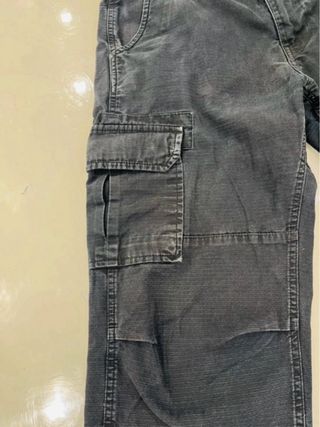 Jeans cargo blu taglia L w 32 L32