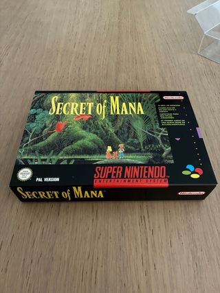 Secret of Mana SNES PAL España