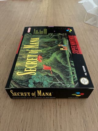 Secret of Mana SNES PAL España