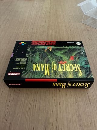 Secret of Mana SNES PAL España