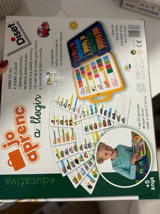 Juego Diset Jo Aprenc a Llegir 90 piezas