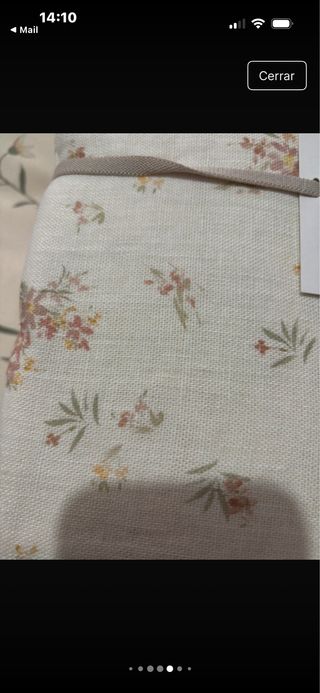 Cortinas Zara Home Lino Estampadas