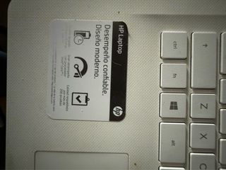 Portátil HP Intel i3 Plata/Blanco