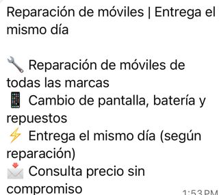Reparación de móviles - Entrega mismo día
