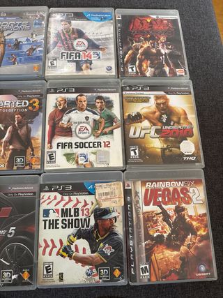 Pacchetto Giochi PS3: Gran Turismo 5, UFC 2010, FIFA 14