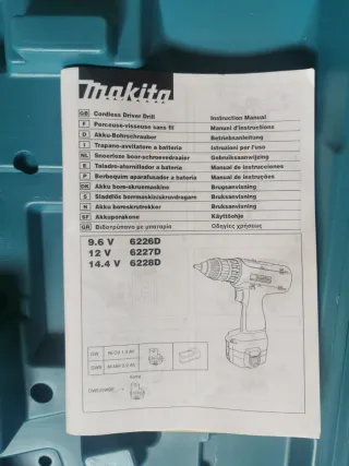 Caja para taladro Makita