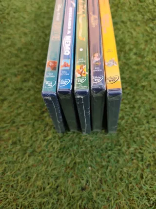 Lote 5 DVDs Disney Precintados