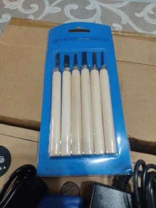 Minitorno para marquetería y manualidades