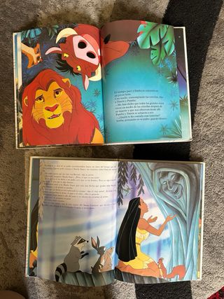 El rey león y Pocahontas