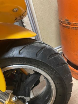 Minimoto Competición Amarilla