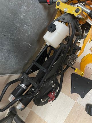 Minimoto Competición Amarilla