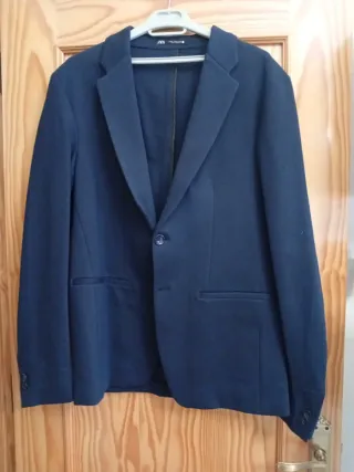 Americana Zara azul marino