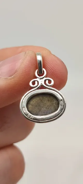 Colgante Plata y Labradorita.