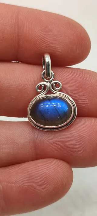 Colgante Plata y Labradorita.