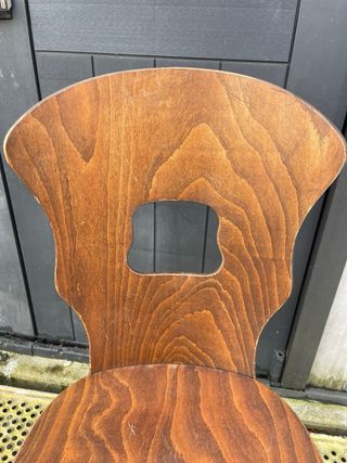 Silla Baumann de madera