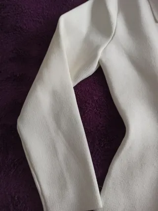 Chaqueta Zara Blanca Talla S