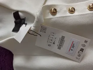 Chaqueta Zara Blanca Talla S