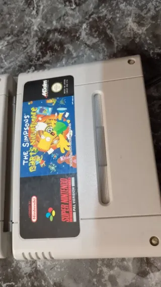 Super Nintendo Snes Juegos Simpsons Krusty