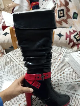 Botas Cristian Lay Negras Talla 36