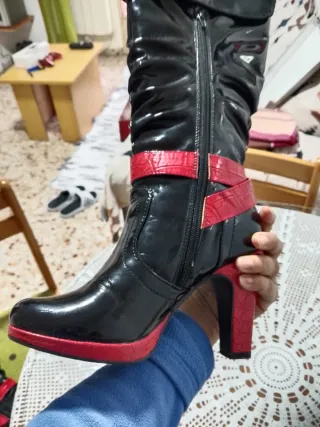 Botas Cristian Lay Negras Talla 36