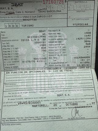 SEAT Ibiza 1997 con 42000 km