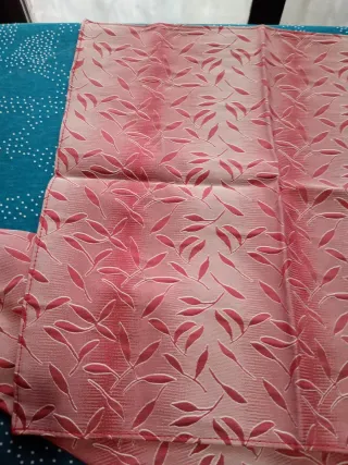 Corbata y pañuelo RB rosa y azul