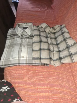 Camisas de cuadros Primark Talla L 8 eur las las 2