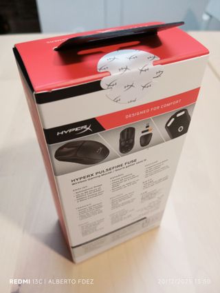 Ratón Gaming HyperX Pulsefire Fuse Wireless