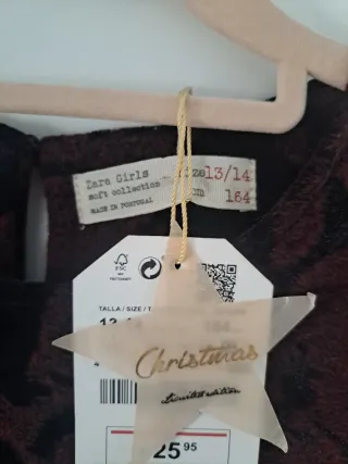 Vestido niña estampado floral