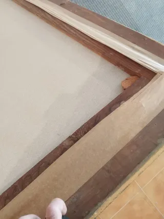 Cuadro Inmaculada Óleo Lienzo Antiguo