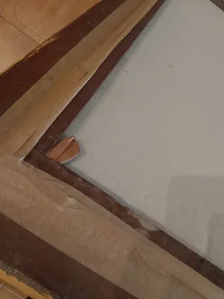 Cuadro Inmaculada Óleo Lienzo Antiguo