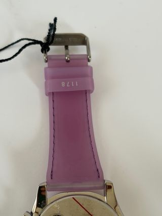 Reloj Tommy Hilfiger Morado y Plateado