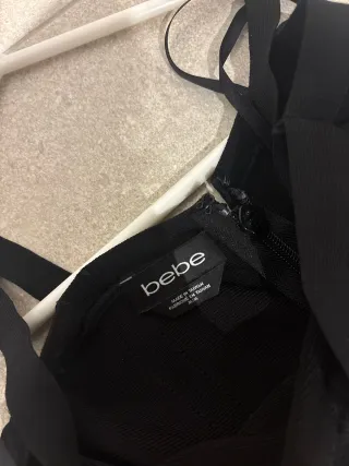 Vestido Bebe Negro y Rosa