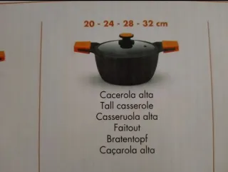 Cacerola Alta Efficient Plus BRA 24cm