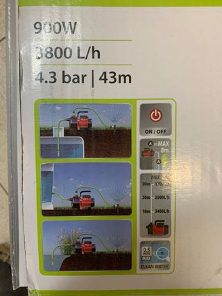 Bomba de agua Sterwins 900W Jet-3