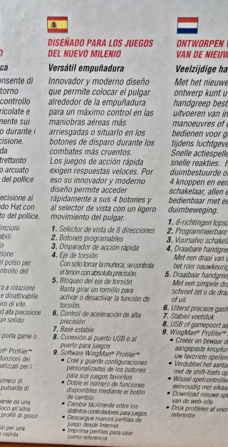 Logitech Wingman Extreme Digital 3D + Crimson Skie