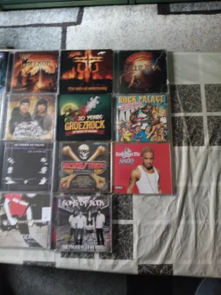 Lote 14 CDs Rock, Metal, Funk...