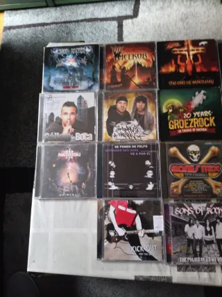 Lote 14 CDs Rock, Metal, Funk...