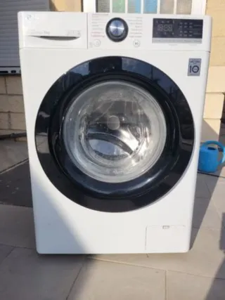 Lavadora LG Carga Frontal Blanca 7k