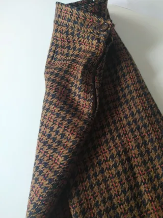 Falda lana príncipe de gales talla 48