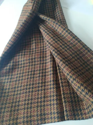 Falda lana príncipe de gales talla 48