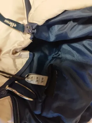 Cazadora Ellesse Hombre Azul y Blanca