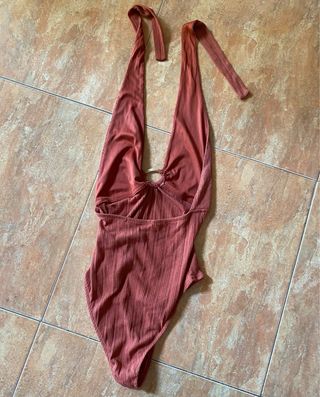 Body de mujer marrón